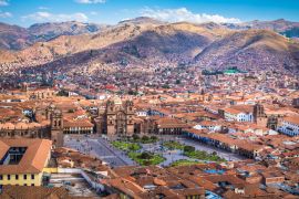 Lais Puzzle - Panoramablick auf das historische Zentrum von Cusco, Peru - 2.000 Teile