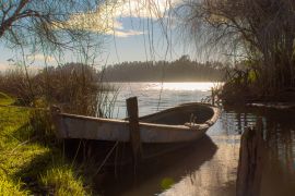 Lais Puzzle - Boote, Lago Budi, Chile - 2.000 Teile