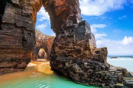 Lais Puzzle - Kathedralen-Strand Catedrais Strand in Galizien Spanien - 2.000 Teile