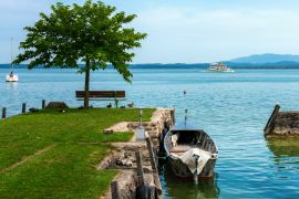 Lais Puzzle - Blick auf den Chiemsee in Bayern, Deutschland - 2.000 Teile
