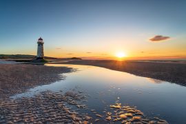 Lais Puzzle - Ayr-Leuchtturm bei Talacre in Wales - 2.000 Teile