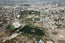 Lais Puzzle - Culiacan vom Park aus, Mexiko - 2.000 Teile