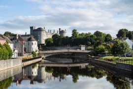Lais Puzzle - Kilkenny Castle, Panoramablick von der Brücke, Irland - 2.000 Teile