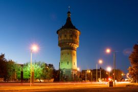 Lais Puzzle - Ansicht des Wasserturms Halle, Deutschland. - 2.000 Teile