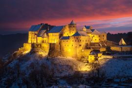 Lais Puzzle - Burg Burghausen im Winter - 2.000 Teile