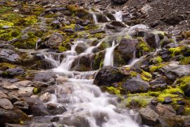 Lais Puzzle - Blick auf einen Wasserfall am Martial-Gletscher, in Ushuaia, Argentinien - 2.000 Teile
