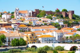 Lais Puzzle - Die historische Stadt Silves und das Schloss an der Algarve, Portugal - 2.000 Teile