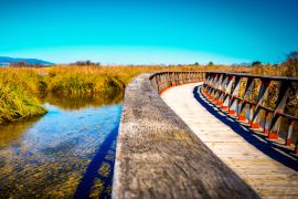 Lais Puzzle - Brücke in Tablas de Daimiel, Ciudad Real, Castilla la Mancha, Spanien - 2.000 Teile