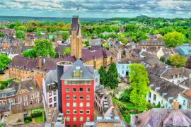 Lais Puzzle - Luftaufnahme der Altstadt von Maastricht, die Niederlande - 2.000 Teile