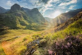 Lais Puzzle - Talblick unterhalb der Berge von Glencoe, Lochaber, HIghlands, Schottland - 2.000 Teile
