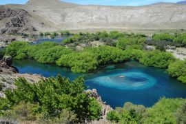 Lais Puzzle - Blick auf den Fluss Limay in San Carlos de Bariloche, Provinz Rio negro Argentinien - 2.000 Teile