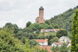 Lais Puzzle - Burg Kirkel – Burgruine im Saarland in Kirkel - 2.000 Teile