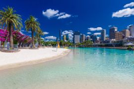 Lais Puzzle - Streets Beach im South Bank Parkland, Brisbane, Australien - 2.000 Teile