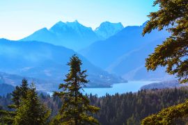 Lais Puzzle - Panoramablick auf den Plastira-See (Limni Plastira) Griechenland - 2.000 Teile