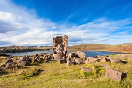 Lais Puzzle - Sillustani, Umayo-See, Peru - 2.000 Teile