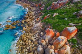 Lais Puzzle - Wilsons Promontory Küstenlinie, Luftaufnahme, Victoria, Australien - 2.000 Teile