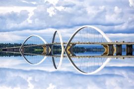 Lais Puzzle - JK-Brücke in Brasilia, Hauptstadt von Brasilien - 2.000 Teile