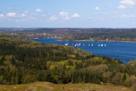 Lais Puzzle - Blick über den Silkeborg-See in Dänemark - 2.000 Teile