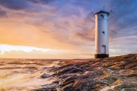 Lais Puzzle - Mühlenbake von Swinemünde - Polen - 2.000 Teile