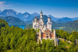 Lais Puzzle - Blick auf Schloss Neuschwanstein, Deutschland - 2.000 Teile