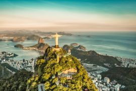 Lais Puzzle - Luftaufnahme der Botafogo-Bucht aus hohem Winkel, Rio de Janeiro - 2.000 Teile