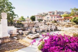 Lais Puzzle - Antikes Griechenland, Detail einer antiken Straße, Bezirk Plaka, Athen, Griechenland - 2.000 Teile