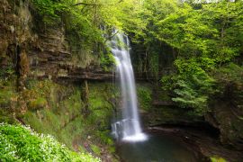 Lais Puzzle - Glencar-Wasserfall, Grafschaft Leitrim, Irland - 2.000 Teile