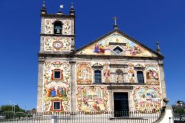 Lais Puzzle - Kacheln in der Kirche, Ovar, Portugal - 2.000 Teile