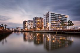 Lais Puzzle - Stadtkomplex am Hafen von Odense, Dänemark - 2.000 Teile