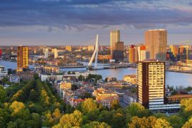 Lais Puzzle - Rotterdam im Sonnenuntergang - 2.000 Teile