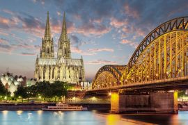 Lais Puzzle - Köln Skyline mit Dom und Brücke - 2.000 Teile