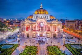 Lais Puzzle - Mexiko-Stadt - Der Palast der Schönen Künste alias Palacio de Bellas Artes - 2.000 Teile