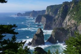 Lais Puzzle - Kitayamazaki-Felsen, Japan - 2.000 Teile