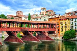 Lais Puzzle - Ponte degli Alpini Brücke, Bassano del Grappa, Italien - 2.000 Teile
