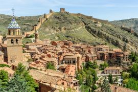 Lais Puzzle - Landschaft der mittelalterlichen Stadt Albarracin in der Provinz Teruel in Aragon, Spanien - 2.000 Teile