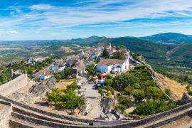 Lais Puzzle - Panoramablick von der Burg von Marvao, Portugal - 2.000 Teile