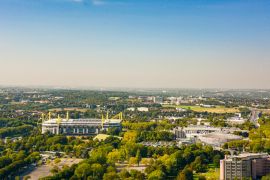 Lais Puzzle - Blick über Dortmund und Stadion - 2.000 Teile