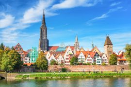 Lais Puzzle - Stadt Ulm an einem sonnigen Tag - 2.000 Teile