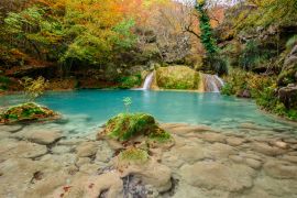 Lais Puzzle - Herbst in Urederra, Navarra, Spanien - 2.000 Teile