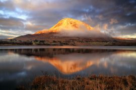 Lais Puzzle - Sonnenuntergang am Mount Errigal, Grafschaft Donegal, Irland - 2.000 Teile