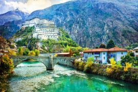 Lais Puzzle - Burgen von Valle d'Aosta, Bardenfestung, Italien - 2.000 Teile