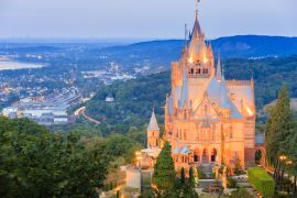 Lais Puzzle - Schloß Drachenburg bei Nacht - Königswinter - 2.000 Teile