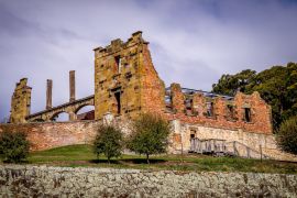 Lais Puzzle - Das UNESCO-Welterbe-Gefängnis Port Arthur befindet sich in der Port Arthur Historic Site auf der Tasmanischen Halbinsel, Tasmanien, Australien - 2.000 Teile