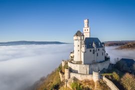 Lais Puzzle - Marksburg im Nebel - 2.000 Teile