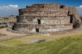 Lais Puzzle - Ruinen der alten Indianerstadt Calixtlahuaca, Mexiko - 2.000 Teile