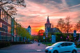 Lais Puzzle - Schöner Sonnenuntergang in Ede, Gelderland, Niederlande - 2.000 Teile