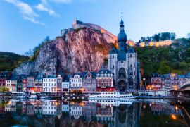 Lais Puzzle - Blick auf Dinant (Belgien) am Abend - 2.000 Teile
