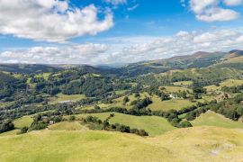 Lais Puzzle - Walisische Landschaft, von Castell Dinas Bran aus gesehen, in der Nähe von Llangollen, Denbighshire, Wales, UK - 2.000 Teile