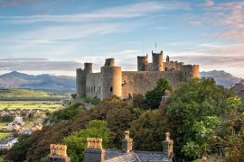 Lais Puzzle - Harlech Castle bei Sonnenaufgang, Wales - 2.000 Teile