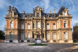 Lais Puzzle - Altes Champagner-Produktionshaus Chateau-Perrier in Epernay, Frankreich - 2.000 Teile